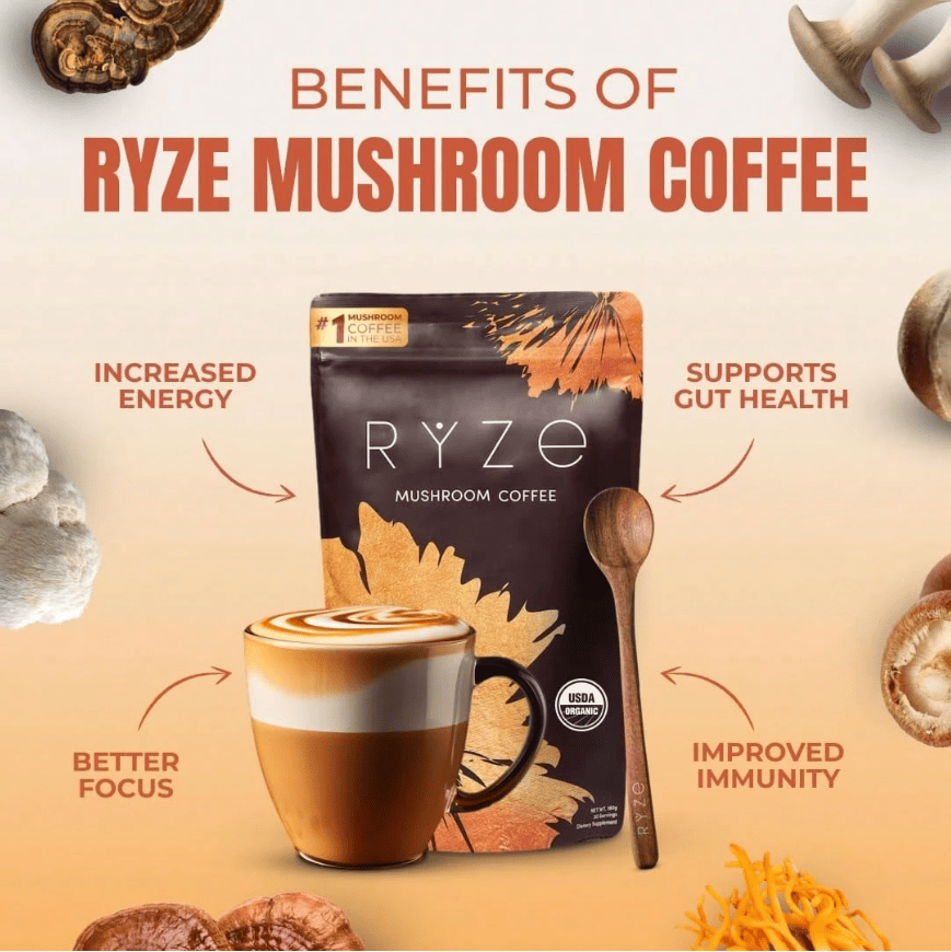 Morning Vitality Mushroom Coffee